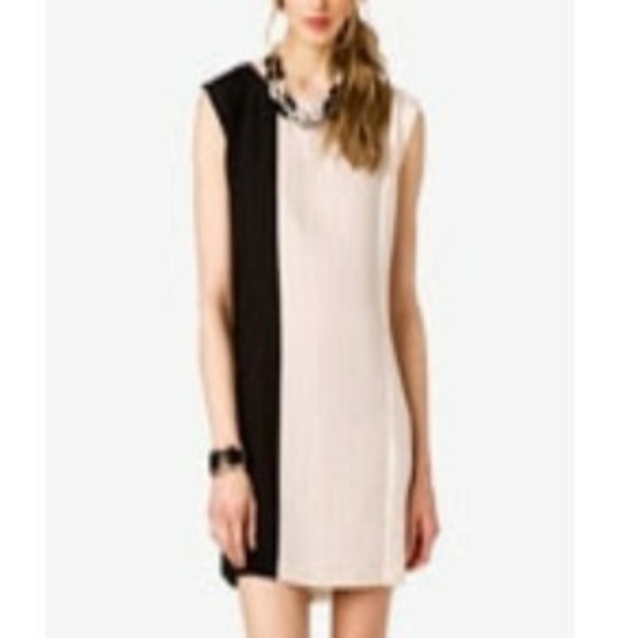 *SALE* Colorblock Sleeveless Lined Dress - Picture 1 of 9
